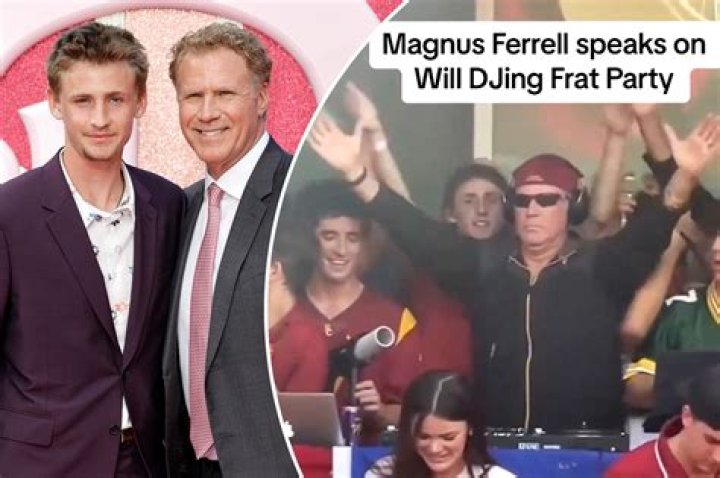 Will Ferrell Dj Sons Frat College