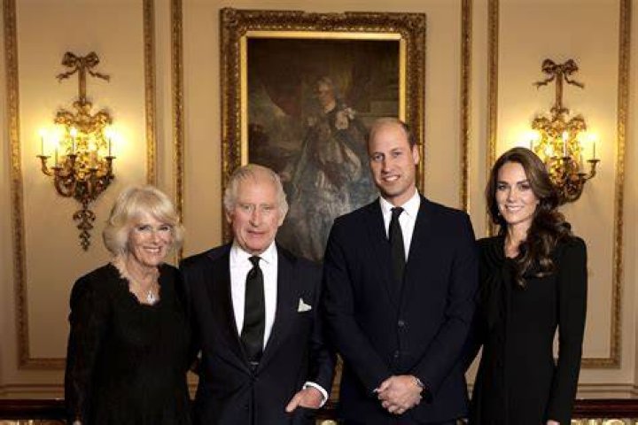 William, Kate, Charles and Camilla at a visit to the Defence Medical Rehabilitation Centre in Loughborough on February 11, 2020