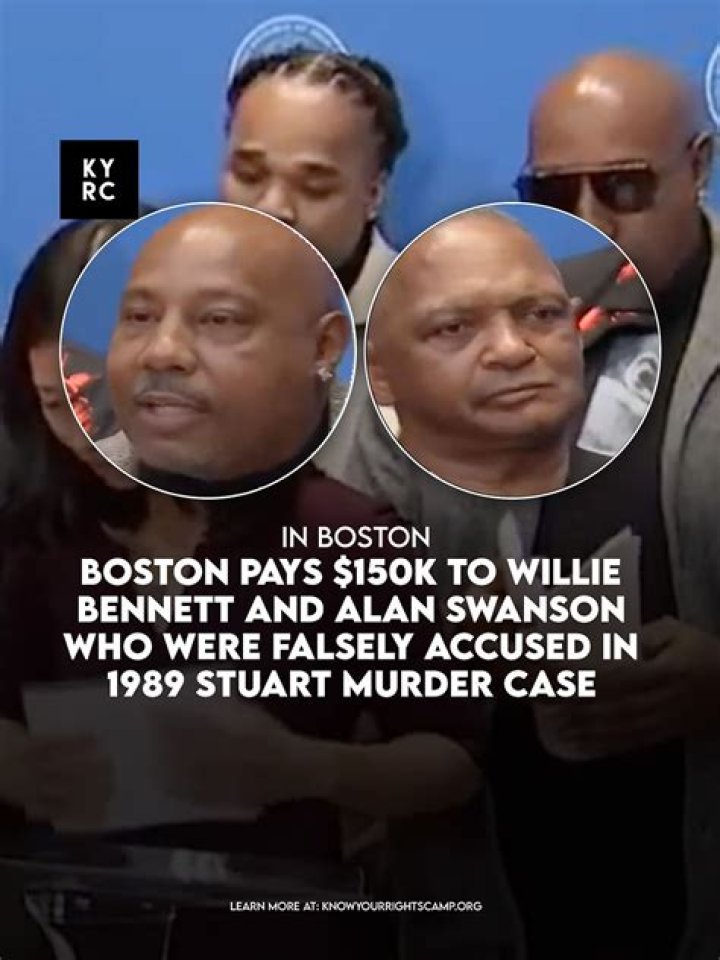 Willie Bennett was falsely accused of murdering pregnant Carol Stuart and he has revealed that the ordeal still haunts him