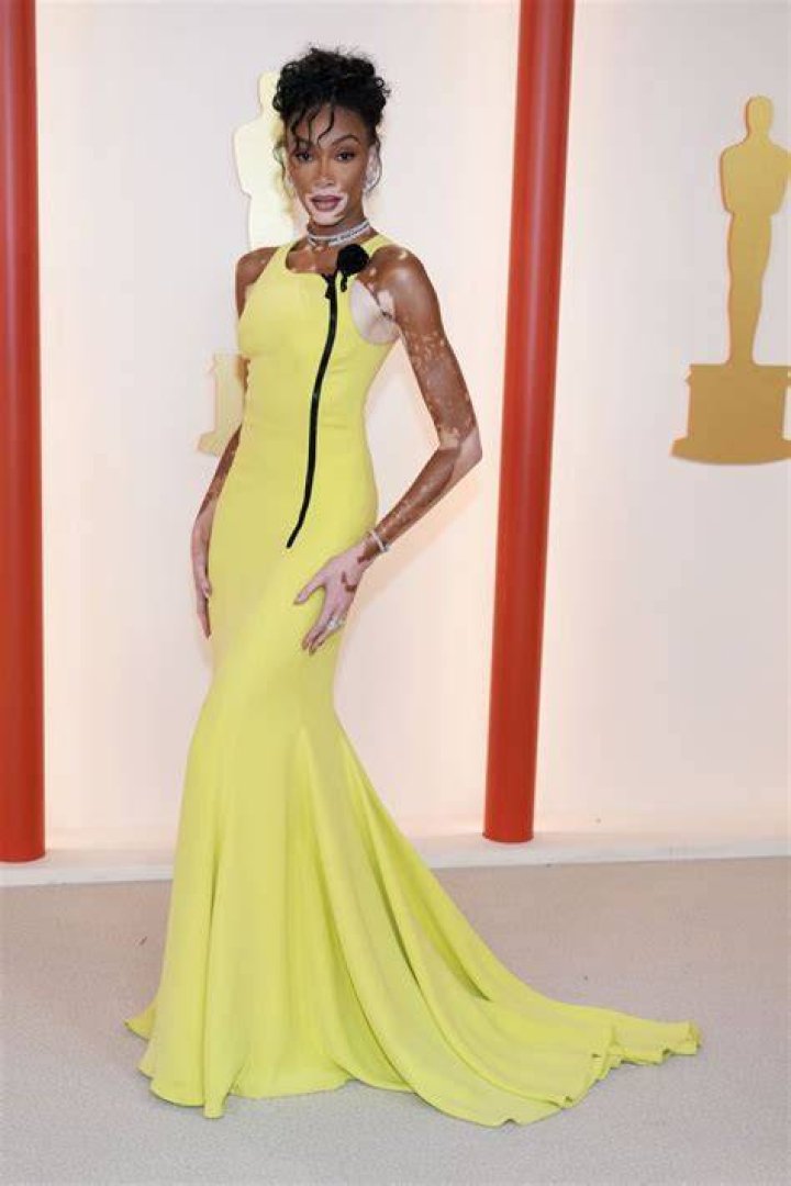 Winnie Harlow Red Carpet Oscars 2023