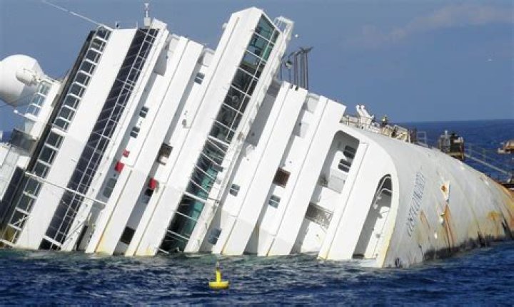  With the sinking of the Titanic, depicted here in a painting, over 1,500 people were never seen again