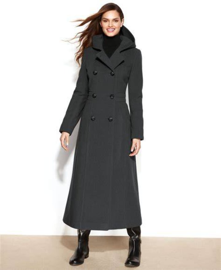 wool maxi coat