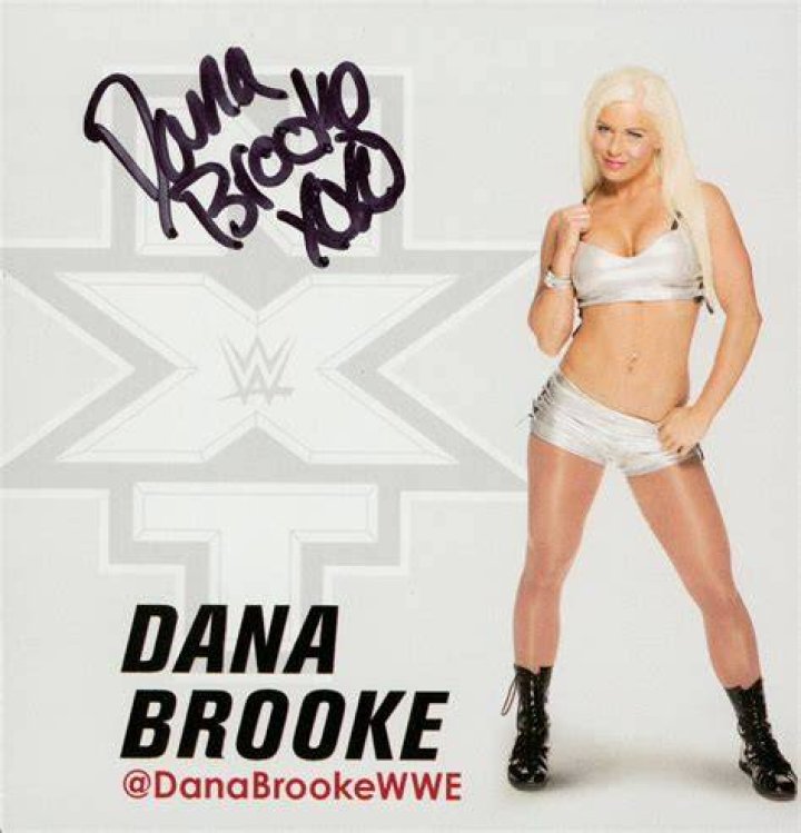 WWE signed Dana back in 2013