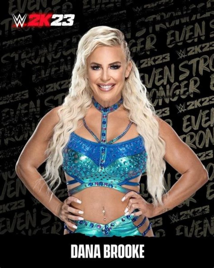 WWE star Dana Brooke shared this stunning photo on Instagram Friday