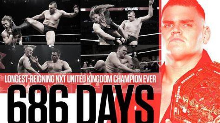  WWE United Kingdom Champion WALTER - pictured here with Triple H - wants to conquer Europe