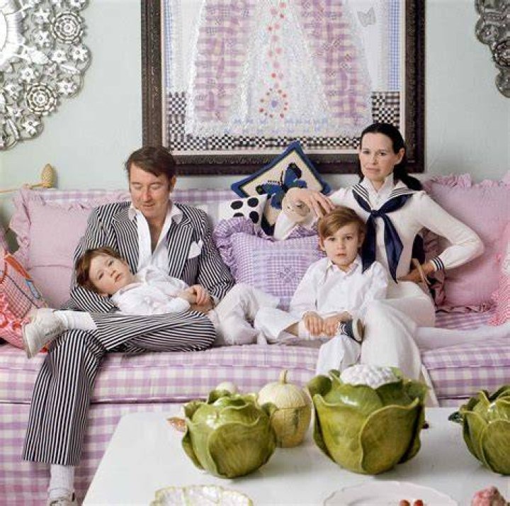 Wyatt Cooper, Carter, Anderson, and Vanderbilt in their family home