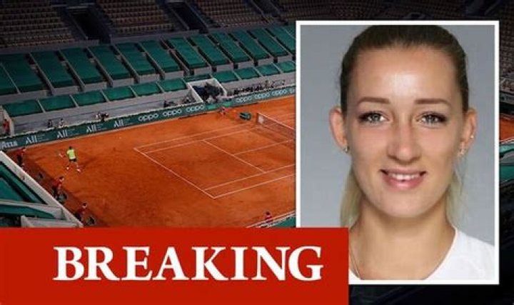 Yana Sizikova was arrested on Thursday after her French Open doubles exit
