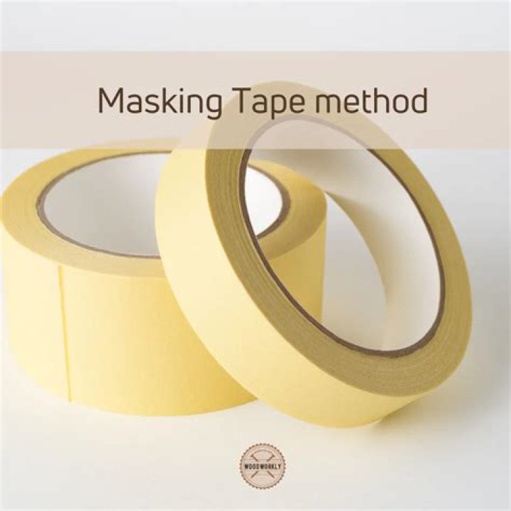 You can use masking tape or cosmetic tape