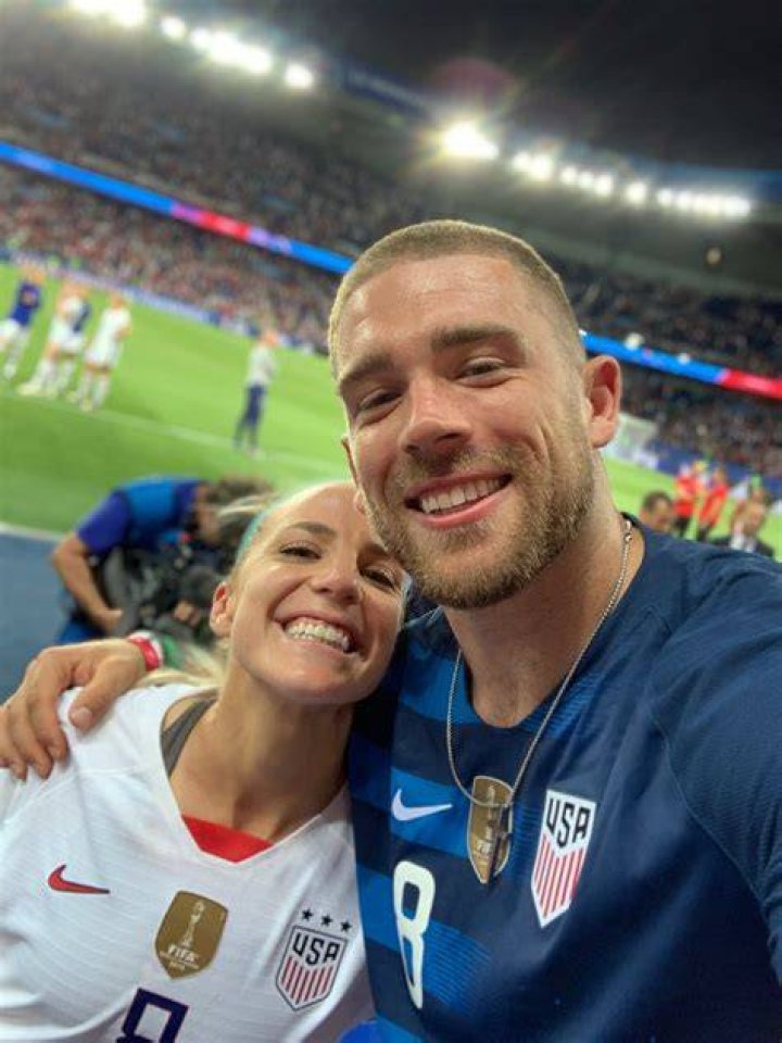 Zach Ertz and Julie Johnston
