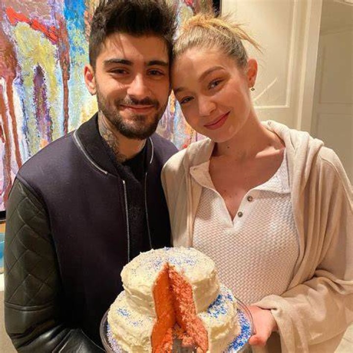  Zayn posted this sweet photo with his announcement that Gigi had given birth