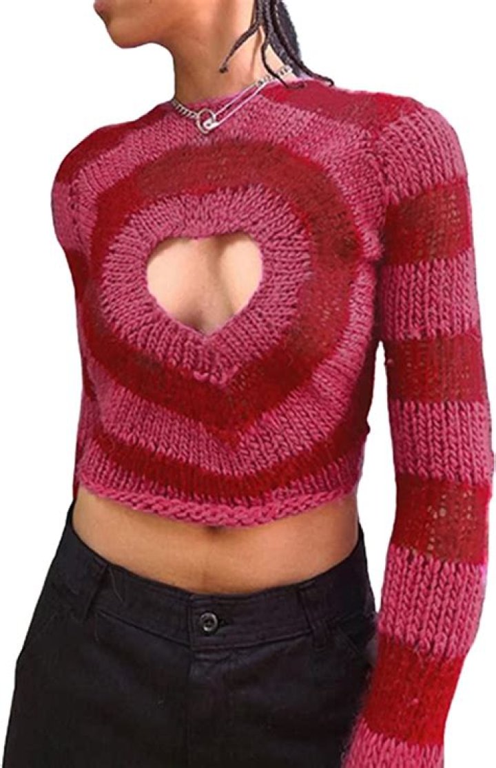 Zempertoopa Women&rsquo;s Y2K Crochet Crop Top
