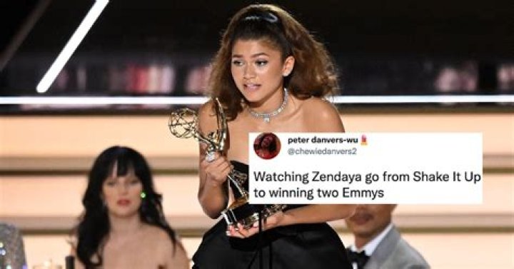 Zendaya came in as second most beautiful