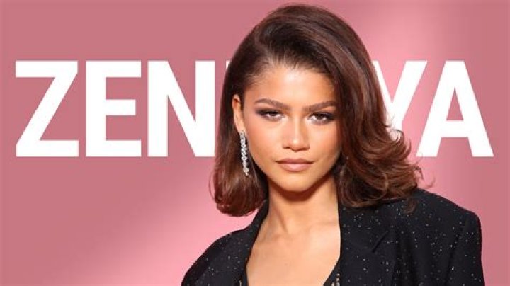 Zendaya was just 13 when she began acting for the Disney channel