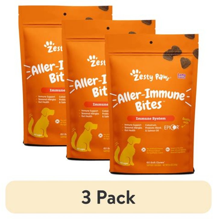 Zesty Paws Allergy & Immune Flavor Infusions for Dogs