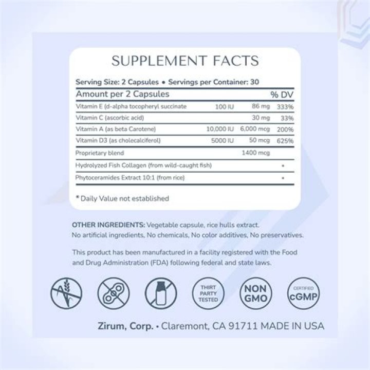 Zirum Collagen Supplements