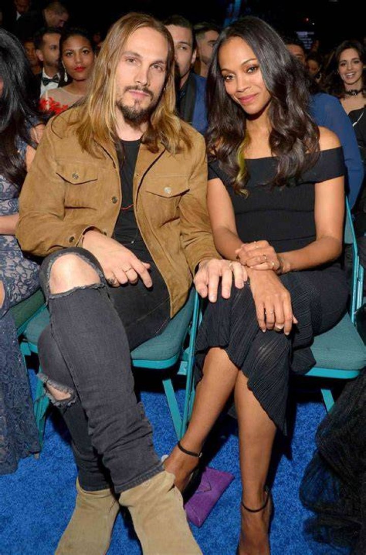 Zoe Saldana and Marco Perego in Mexico on December 14, 2015