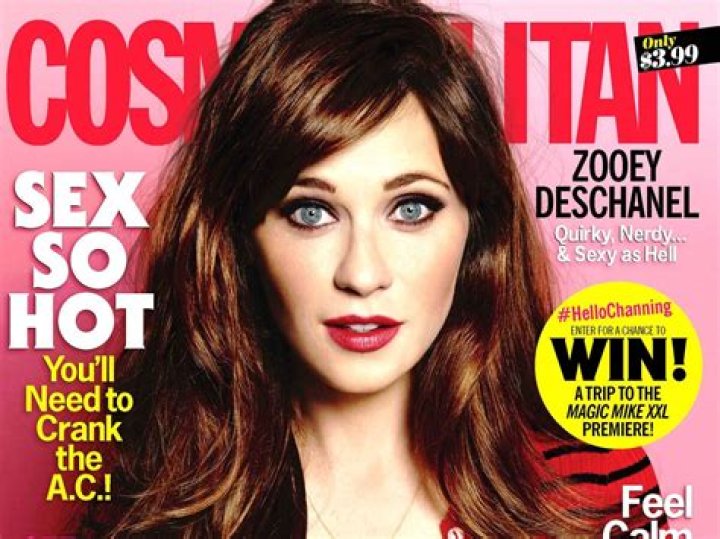 zooey glamour cover